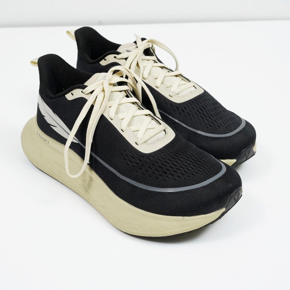 Veloci Ascent Running Shoes Black Cream Sneakers Women’s 8.5 Men’s 7 EU 38.5 - Picture 2 of 9